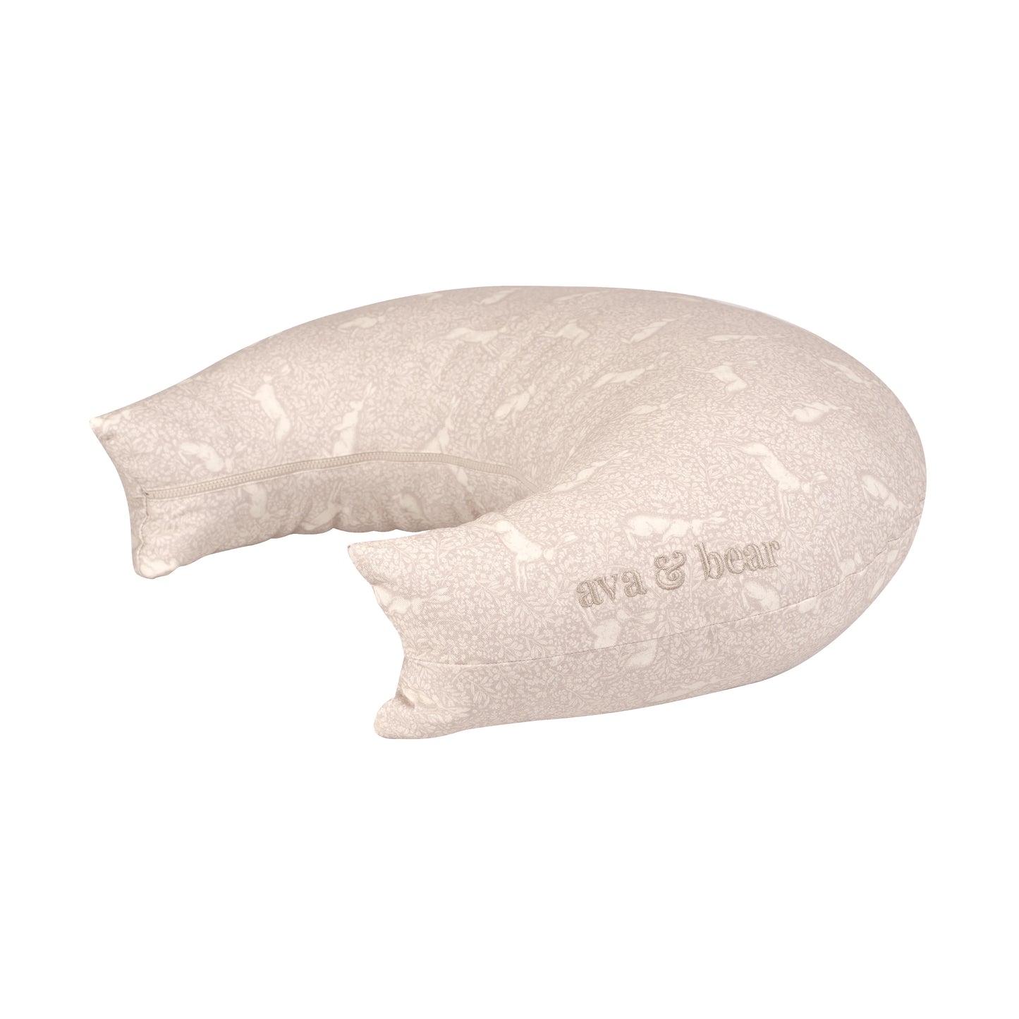 The Meadow Rabbit Crescent Nursing Cushion